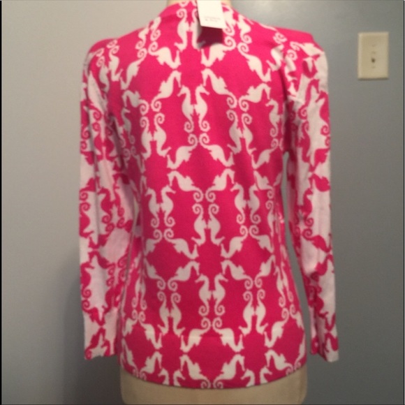 Crown & Ivy seahorse ruffle tube top & sweater - Picture 6 of 8